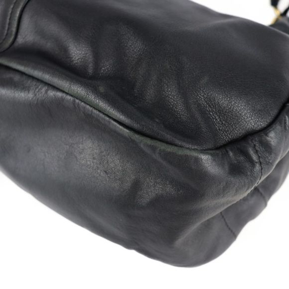 Prada Shoulder Bag Calf Black Semi-Shoulder - Picture 5 of 9